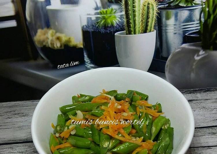 Tumis Buncis Wortel