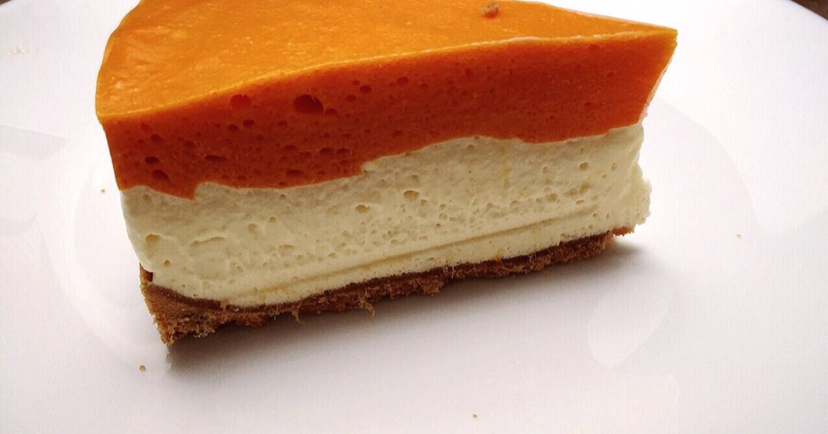 Resep No bake Mango Cheese cake
