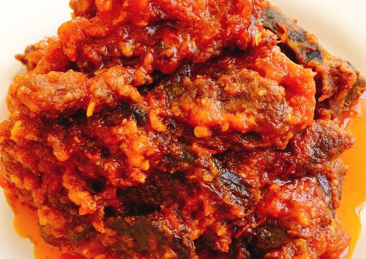 resep masakan Empal Balado Simple