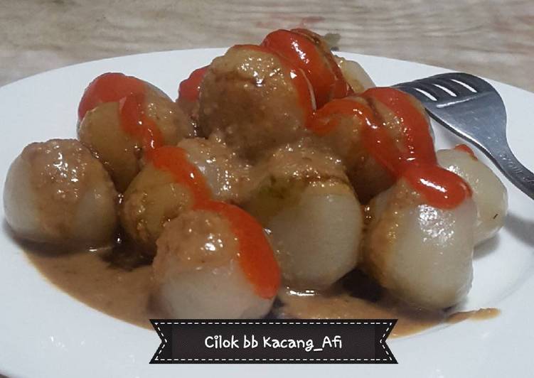 Resep Cilok Bumbu Kacang Kiriman dari Pawon_Vie