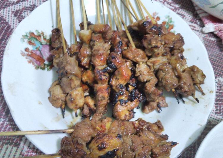 gambar untuk resep makanan Sate kambing empuk dgn tips#KitaBerbagi