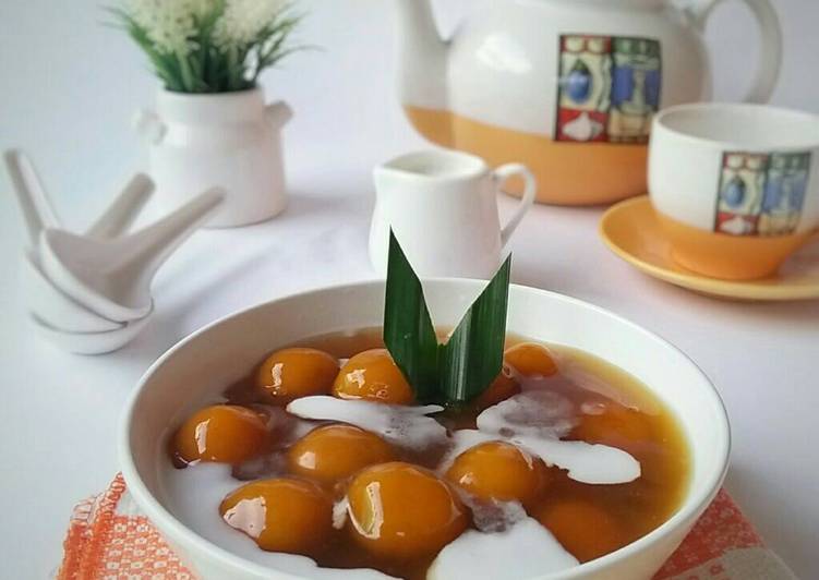 resep masakan Bubur Candil Ubi aka Biji Salak