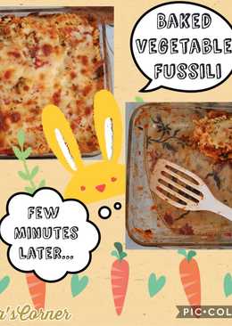 Baked Vegetable Fussili