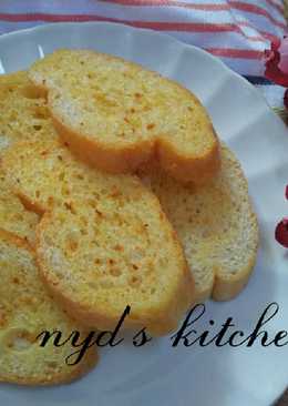 Roti Baguette Kering (pakai teflon)