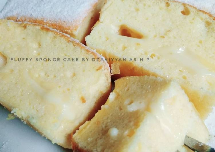 gambar untuk resep Fluffy sponge cake with cheddar quick melt