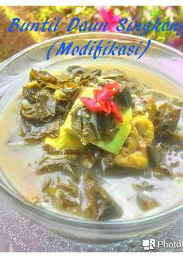 Buntil Daun Singkong (Modifikasi