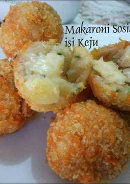 Makaroni Sosis isi Keju Crispy