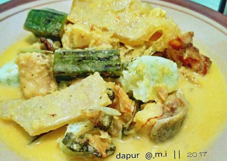 resep masakan Gulai Ikan Asin Gabus #ketofy