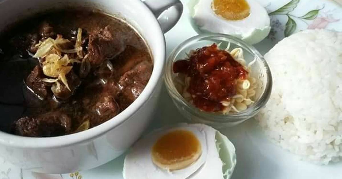 8 resep rawon sapi bumbu komplit enak dan sederhana Cookpad