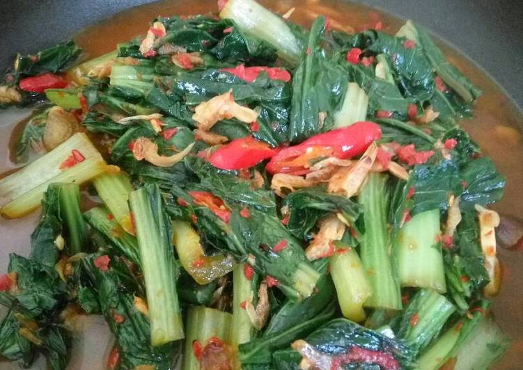 resep makanan Tumis Sayur Sawi Hijau Sederhana