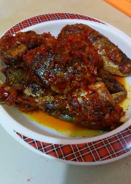 Ikan Salem sambal pedas
