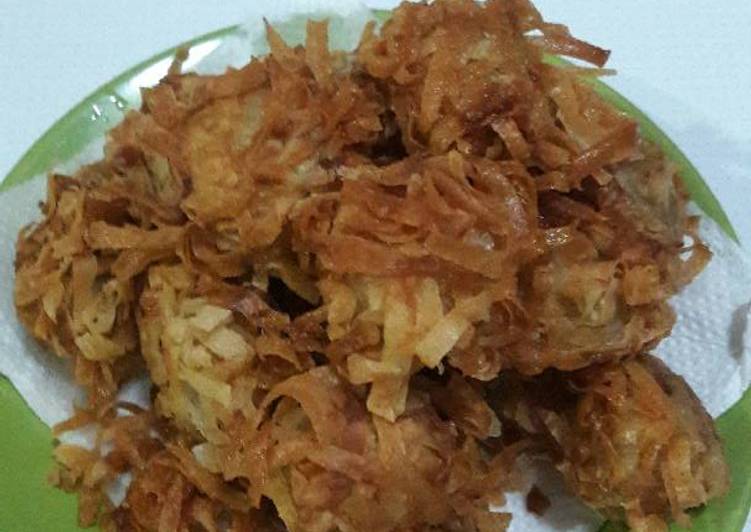 Resep Pisang goreng keriting Karya handayani abiyyu