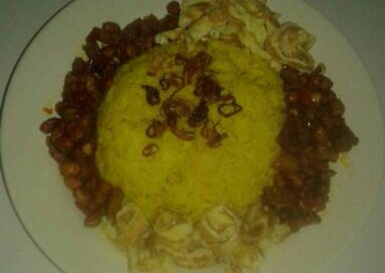 resep masakan Nasi kuning lezat magicom