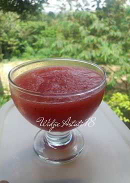 Jus Semangka Tanpa Susu
