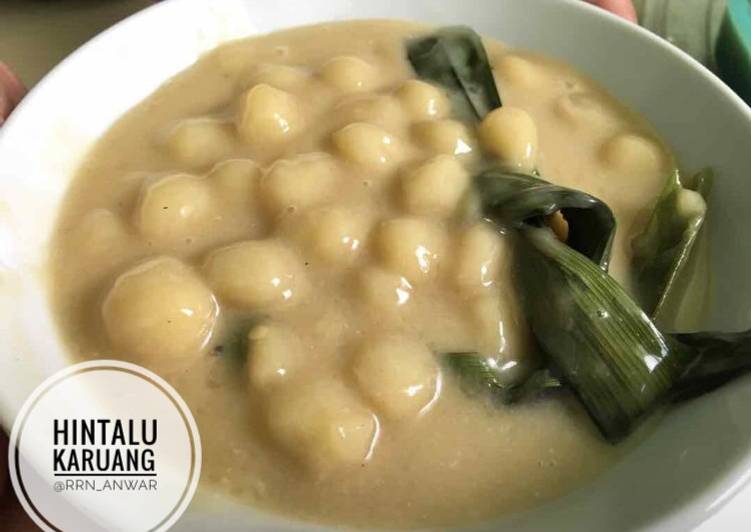 resep Hintalu Karuang / biji salak