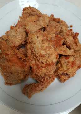 Ayam goreng crunchy with oat