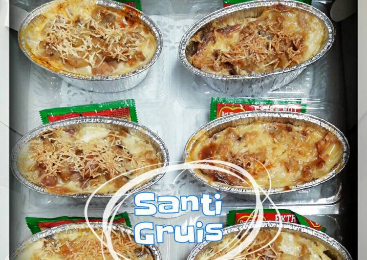 resep lengkap untuk Macaroni Schotel Panggang