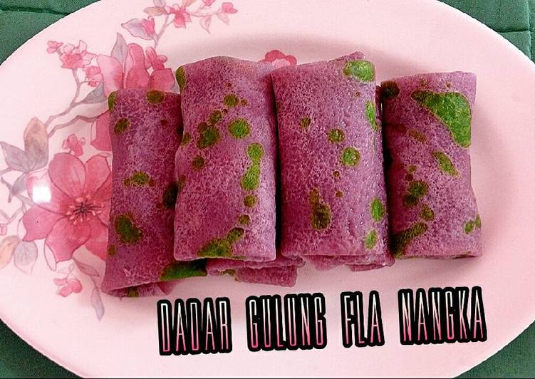 Resep Dadar gulung fla nangka simple - Yuli Nursilawati