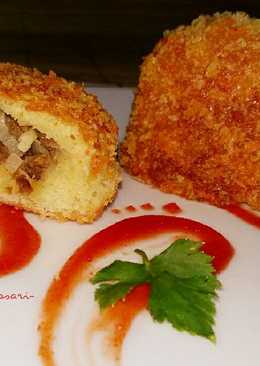 Donat Panir isi Daging Sapi Keju & Donat Klasik Montok Empuk