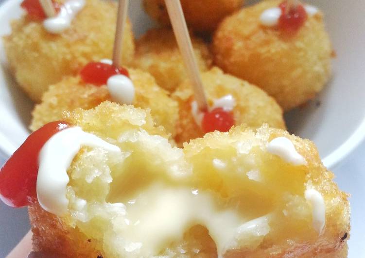 resep makanan Pom Pom Potatoes Quick Melt/Keju Leleh