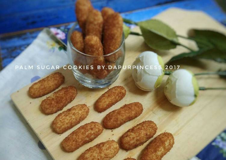 resep Palm Sugar Cookies