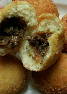 Potato bread beef blackpepper