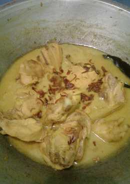 Opor Ayam utk ketupat #BikinRamadanBerkesan