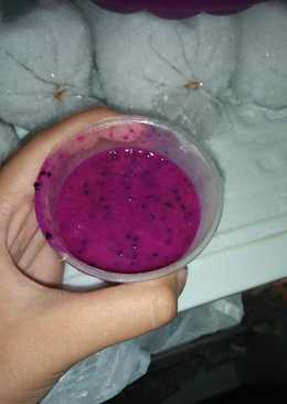 Es krim ala ala buah naga simpleð²ð§