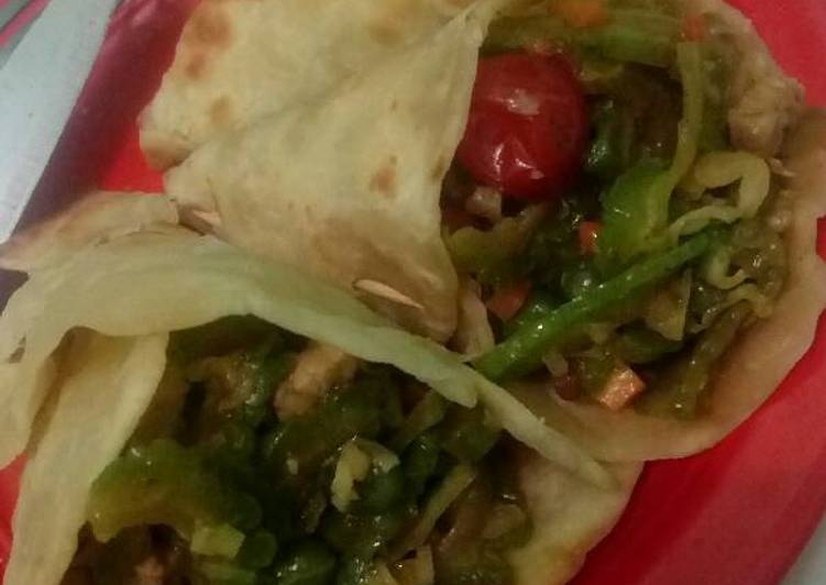 Resep Kebab isi sayur pare Oleh fara dina dwi