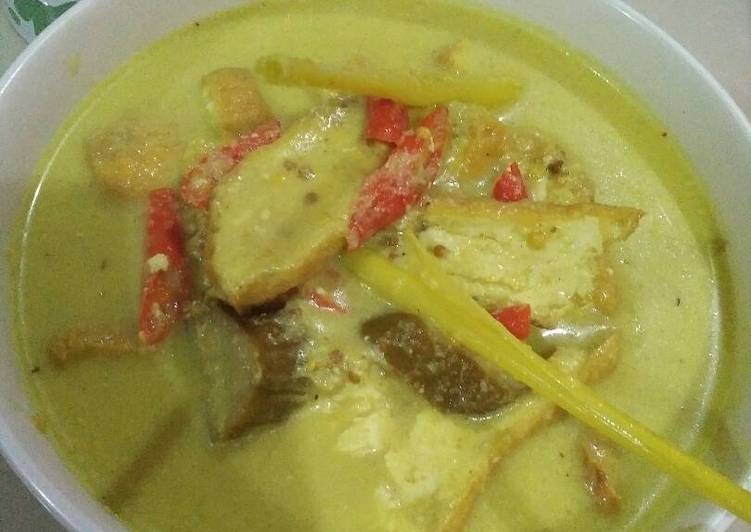 gambar untuk cara membuat Sayur lodeh tahu dan terong ungu