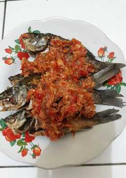 Pecak Ikan mas sambalado