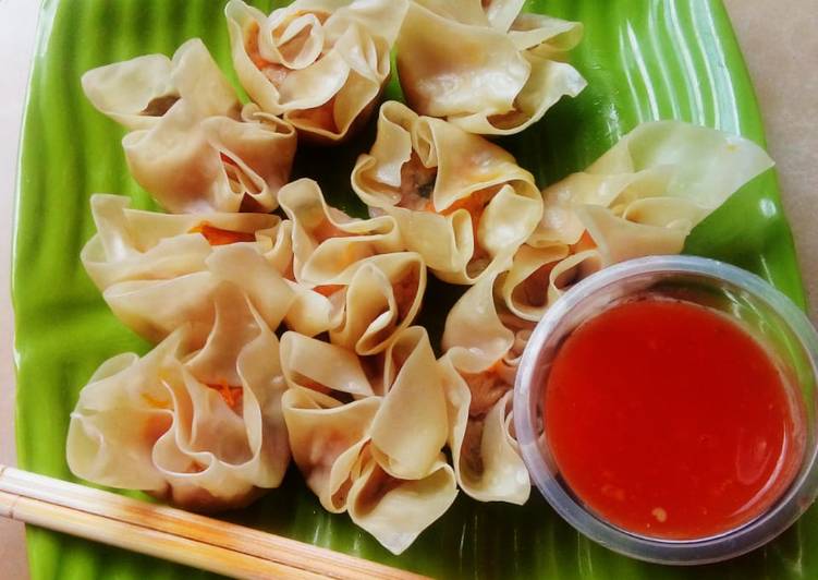 resep lengkap untuk Siomay ayam