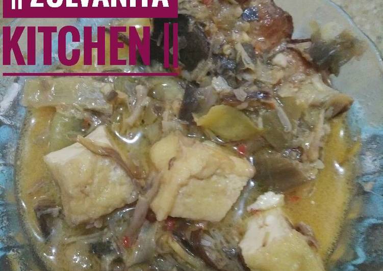 resep makanan Sayur Mangut Jantung Pisang Super Pedas