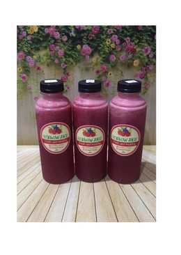 Diet Juice Beetroot Plum Banana Lemon