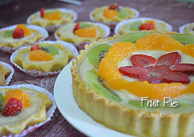  Resep  Fruit Pie  Pie  Buah  ala NCC  anti gagal oleh  Dian s 