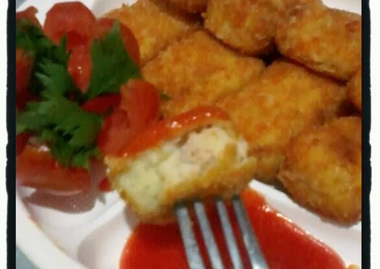 Resep Homemade Nugget Ayam Oleh Ummu Zahid