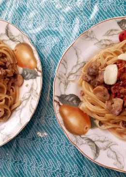 Creamy Beef Fettuccine ala resto (simple, tapi enak)