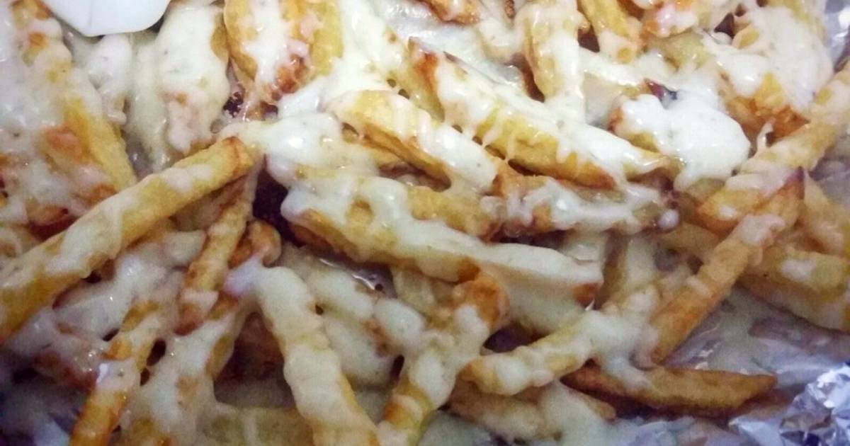  Resep  Kentang  goreng panggang  dengan keju mozarella oleh 