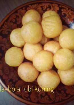 Bola-bola Ubi Kuning #kamismanis