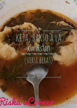 Kfta, Bakso a la Kurdistan (versi beras) Instant Recipe* #KitaBerbagi