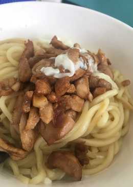 Mie ayam jamur