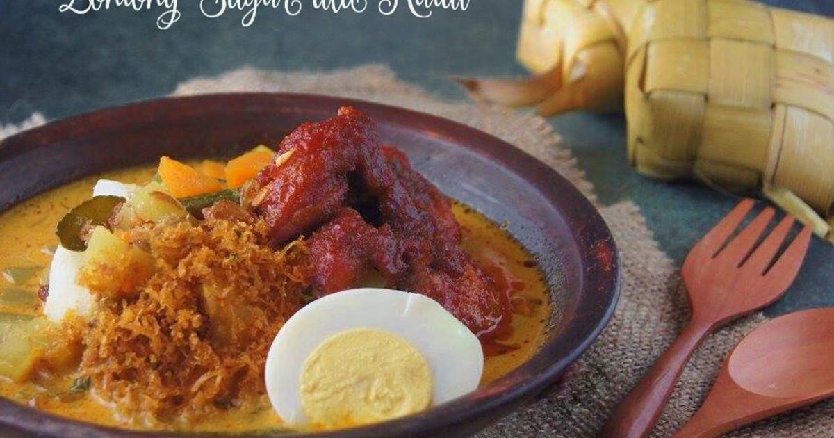  Lontong bumbu kacang 226 resep Cookpad