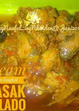 Steam Asin Tongkol Masak Balado