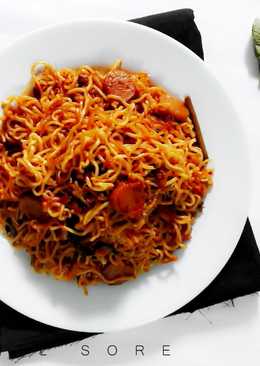 Mie Goreng Asam Pedas ala Thai