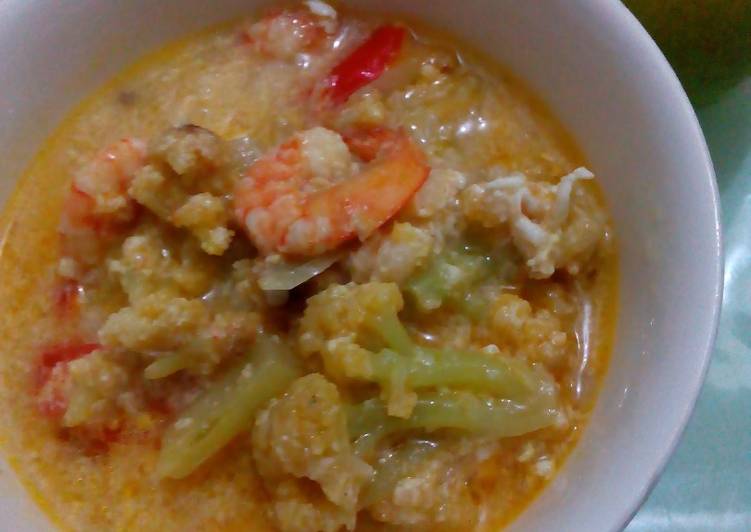 gambar untuk resep makanan Sup Udang Kuah Telur