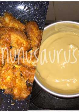 Spicy Wings with Cheesedip ala Rich**s*