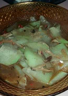 Tumis Labu siam teri medan