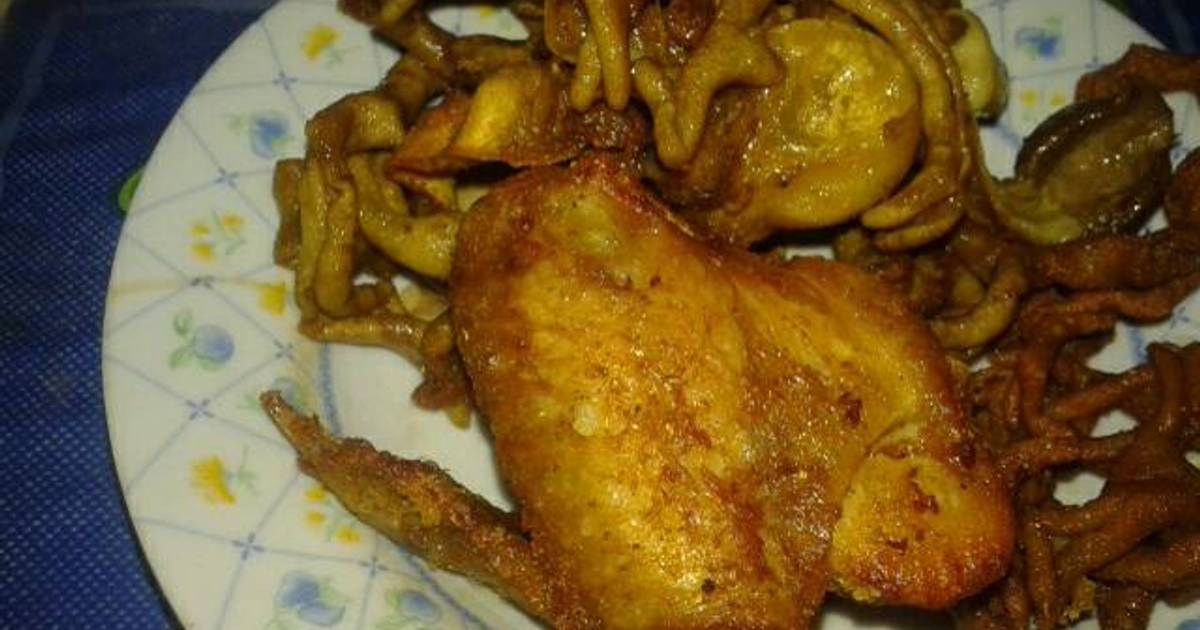 Resep Ayam dan usus goreng ala Mami Mika