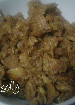 Gudeg nangka with sengkelsapi