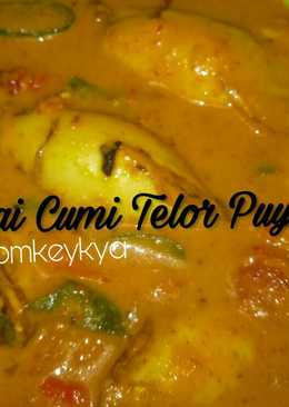 Gulai Cumi isi Telur Puyuh